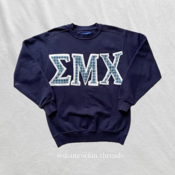 Saint Mary’s College blue and white EMX crewneck - Picture 1 of 16